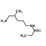 CAS#: 139423-37-3, N-(5-Amino-4-Methylpentyl)Propanamide