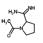 CAS#: 139584-79-5, 1-Acetyl-2-Pyrrolidinecarboximidamide