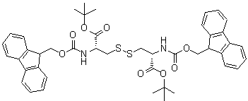 CAS#: 139592-37-3, Bis(2-Methyl-2-Propanyl) N,N'-Bis[(9H-Fluoren-9-Ylmethoxy)Carbonyl]-L-Cystinate