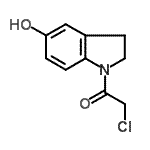 CAS 登录号：139607-68-4， 2-氯-1-(5-羟基-2,3-二氢-1H-吲哚-1-基)乙酮