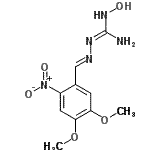 CAS#: 139613-38-0, (2E)-2-(4,5-Dimethoxy-2-Nitrobenzylidene)-N-Hydroxyhydrazinecarboximidamide