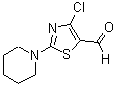 CAS#: 139670-00-1, 4-Chloro-2-(1-Piperidinyl)-5-Thiazolecarboxaldehyde