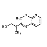 CAS#: 139740-51-5, [(2E)-3-(2-Methoxy-3-Pyridinyl)-1-Methyl-2-Triazen-1-Yl]Methanol