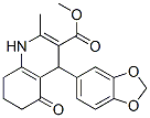 CAS#: 139758-86-4, Methyl 4-(1,3-Benzodioxol-5-Yl)-2-Methyl-5-Oxo-4,6,7,8-Tetrahydro-1H-Quinoline-3-Carboxylate