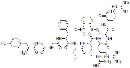 CAS#: 139883-41-3, 3-Nitro-2-Pyridinesulfenyl Dynorphin Derivative