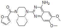 CAS#: 139953-73-4, [(4aR,8aS)-4-(4-Amino-6,7-Dimethoxyquinazolin-2-Yl)-2,3,4a,5,6,7,8,8a-Octahydroquinoxalin-1-Yl]-Furan-2-Ylmethanone