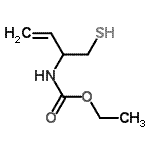 CAS#: 139956-49-3, Ethyl (1-Sulfanyl-3-Buten-2-Yl)Carbamate