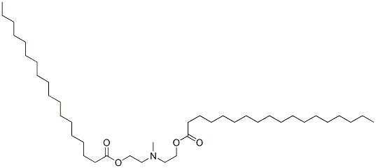 CAS 登录号：13998-76-0， (甲基亚胺)二乙烷-1,2-二基二硬脂酸酯