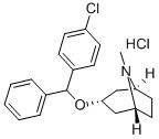 CAS#: 14008-79-8, 3-alpha-[(4-Chlorophenyl)Phenylmethoxy] Tropane Hydrochloride