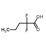 CAS#: 140126-96-1, 2,2-Difluoropentanoic Acid