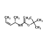 CAS#: 140199-89-9, 2-Methyl-2-Propanyl (2S,3Z)-3-Penten-2-Ylcarbamate