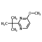CAS#: 140201-04-3, 4-Methoxy-2-(2-Methyl-2-Propanyl)Pyrimidine