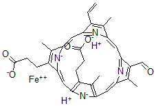CAS#: 14023-16-6, 2-Formyl-4-Vinyldeuteroheme IX