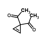 CAS 登录号：140421-97-2， 1,1'-(2-环丙烯-1,1-二基)二乙酮