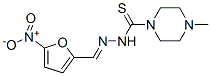 CAS#: 14052-75-6, 4-Methyl-N'-(5-Nitrofurfurylidene)-1-Piperazinecarbothiohydrazide