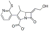 CAS#: 140631-65-8, (4R,5R,6E)-6-(2-Hydroxyethylidene)-4-Methyl-7-Oxo-3-(Pyridin-2-Ylmethylsulfanyl)-1-Azabicyclo[3.2.0]Hept-2-Ene-2-Carboxylic Acid