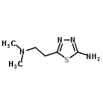 CAS#: 14068-78-1, 5-[2-(Dimethylamino)Ethyl]-1,3,4-Thiadiazol-2-Amine
