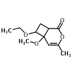 CAS#: 140695-63-2, 7-Ethoxy-6-Methoxy-4-Methyl-3-Oxabicyclo[4.2.0]Oct-4-En-2-One