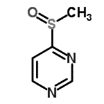 CAS#: 14080-20-7, 4-(Methylsulfinyl)Pyrimidine
