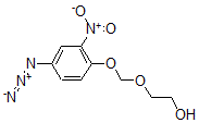 CAS#: 140842-24-6, 2-[(4-Azido-2-Nitrophenoxy)Methoxy]Ethanol