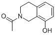 CAS 登录号：140865-97-0， 1-(3,4-二氢-8-羟基-2(1H)-异喹啉基)-乙酮