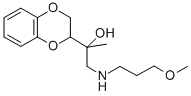 CAS#: 14091-01-1, alpha-[[(3-Methoxypropyl)Amino]Methyl]-alpha-Methyl-1,4-Benzodioxane-2-Methanol