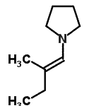 CAS 登录号：14091-87-3， 1-[(1E)-2-甲基-1-丁烯-1-基]吡咯烷