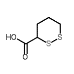 CAS#: 14091-98-6, 1,2-Dithiane-3-Carboxylic Acid