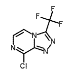 CAS#: 140911-31-5, 8-Chloro-3-(Trifluoromethyl)[1,2,4]Triazolo[4,3-a]Pyrazine