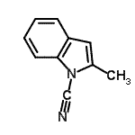 CAS#: 140934-55-0, 2-Methyl-1H-Indole-1-Carbonitrile