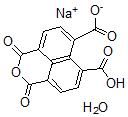 CAS#: 141193-56-8, 1,3-Dioxo-1H,3H-Naphtho(1,8-cd)Pyran-6,7-Dicarboxylic Acid Monosodium Salt Monohydrate
