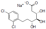 CAS#: 141267-47-2, Sodium (3S,4S,5R)-7-(2,4-Dichlorophenyl)-3,4,5-Trihydroxyheptanoate