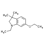 CAS#: 141315-04-0, 6-Ethoxy-1-Ethyl-3,3-Dimethylindoline