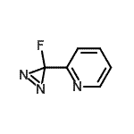 CAS#: 141342-09-8, 2-(3-Fluoro-3H-diaziren-3-yl)pyridine