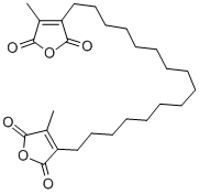 CAS#: 141364-77-4, 3-Methyl-4-[16-(4-Methyl-2,5-Dioxofuran-3-Yl)Hexadecyl]Furan-2,5-Dione