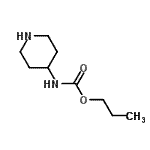 CAS#: 141498-56-8, Propyl 4-Piperidinylcarbamate