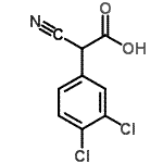 CAS#: 141516-10-1, Cyano(3,4-Dichlorophenyl)Acetic Acid