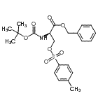 CAS#: 141527-79-9, Benzyl O-[(4-Methylphenyl)Sulfonyl]-N-{[(2-Methyl-2-Propanyl)Oxy]Carbonyl}-D-Serinate