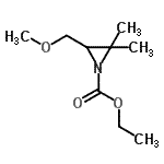 CAS#: 141538-87-6, Ethyl 3-(Methoxymethyl)-2,2-Dimethyl-1-Aziridinecarboxylate