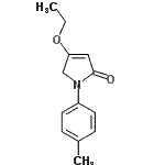 CAS 登录号：141694-12-4， 4-乙氧基-1-(4-甲基苯基)-1,5-二氢-2H-吡咯-2-酮