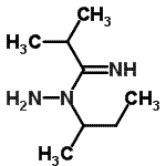 CAS#: 141739-21-1, N-sec-Butyl-2-methylpropanimidohydrazide