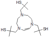 CAS#: 141816-39-9, 1-[(5Z)-4,7-Bis(2-Methyl-2-Sulfanylpropyl)-2,3,8,9-Tetrahydro-1,4,7-Triazonin-1-Yl]-2-Methylpropane-2-Thiol