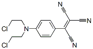 CAS 登录号：14185-99-0， 2-[4-[二(2-氯乙基)氨基]苯基]乙烯-1,1,2-三甲腈