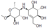 CAS#: 141902-24-1, (1R,2R,3S,6R)-6-[[(2R,3S,4S,5R,6S)-4,5-Dihydroxy-6-Methoxy-2-Methyloxan-3-Yl]Amino]-4-(Hydroxymethyl)Cyclohex-4-Ene-1,2,3-Triol