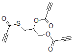 CAS#: 141923-05-9, (2-Prop-2-Ynoyloxy-3-Prop-2-Ynoylsulfanylpropyl) Prop-2-Ynoate