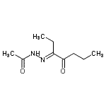 CAS 登录号：141939-97-1， N'-[(3E)-4-氧代-3-庚烷基亚基]乙酰肼