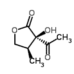 CAS#: 141979-34-2, (3R,4S)-3-Acetyl-3-Hydroxy-4-Methyldihydro-2(3H)-Furanone