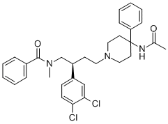 CAS#: 142001-63-6, N-[(2S)-4-(4-Acetamido-4-Phenylpiperidin-1-Yl)-2-(3,4-Dichlorophenyl)Butyl]-N-Methylbenzamide