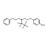 CAS#: 142047-94-7, 4-{3-[(<Sup>2</Sup>H<Sub>5</Sub>)Ethyl(3-Phenylpropyl)Amino]Propyl}Phenol