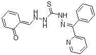 CAS#: 142047-99-2, 3-[[(E)-(6-Oxo-1-Cyclohexa-2,4-Dienylidene)Methyl]Amino]-1-[(Phenyl-Pyridin-2-Ylmethylidene)Amino]Thiourea